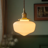 Glaspendel med lanterneform – retro hængelampe