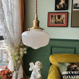 Glaspendel med lanterneform – retro hængelampe