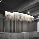 Lysekrone i aluminium & stål – Heine | Nordisk design