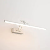 Væglampe i metal og akryl – minimalistisk LED-vægbelysning på 40 cm