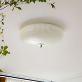 Loftlampe i glas – fransk enkel loftbelysning