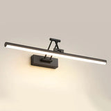 Væglampe i metal og akryl – minimalistisk LED-vægbelysning på 40 cm