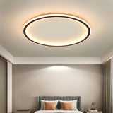 Loftlampe i aluminium – rund skandinavisk plafond med LED