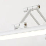 Væglampe i metal og akryl – minimalistisk LED-vægbelysning på 40 cm