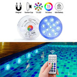 Undervandslampe med fjernbetjening – LED-belysning til pool og havedam