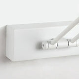Væglampe i metal og akryl – minimalistisk LED-vægbelysning på 40 cm
