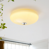 Loftlampe i glas – fransk enkel loftbelysning
