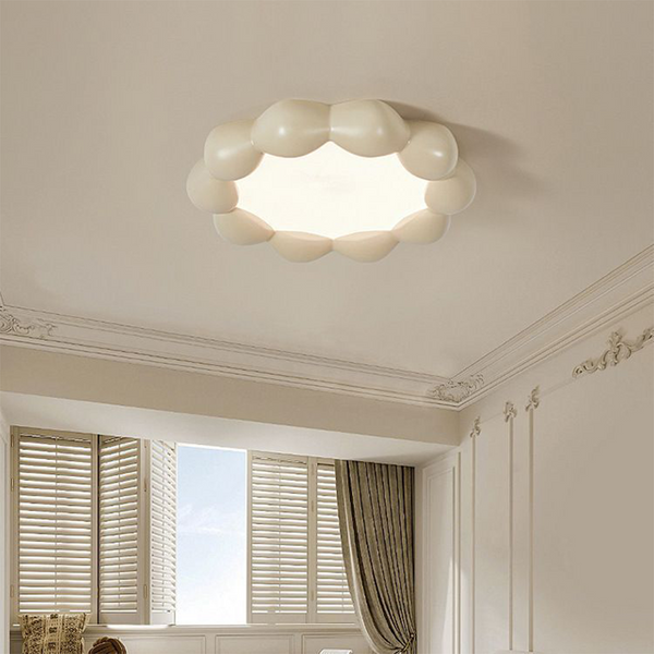 Loftlampe i resin – moderne minimalistisk loftbelysning