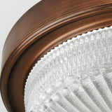 Loftlampe – retro rund loftbelysning til soveværelset