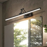 Væglampe i metal og akryl – minimalistisk LED-vægbelysning på 40 cm