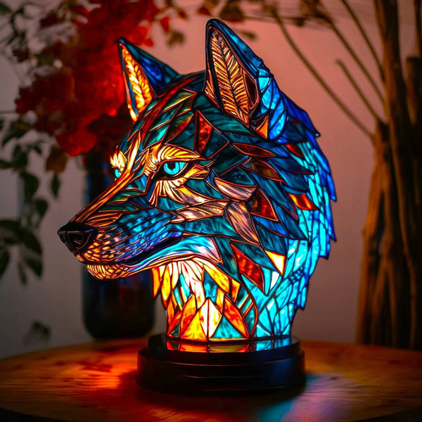 Bordlampe med dyremotiv – moderne dekorativ bordbelysning