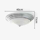 LED-loftlampe i krom – nordisk enkel loftbelysning