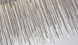Lysekrone i aluminium & stål – Heine | Nordisk design