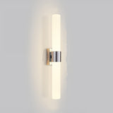 Nordisk aflang LED-væglampe i metal