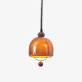 LED-glaspendel med lanterneform – bauhaus hængelampe