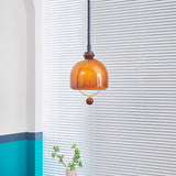 LED-glaspendel med lanterneform – bauhaus hængelampe