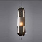 Designer-glaspendel med kapselform – hængelampe