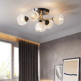 Loftlampe i kobber – semi-plafond