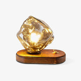 Bordlampe i isglas – moderne