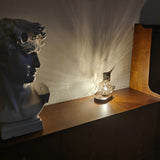 Bordlampe i isglas – moderne
