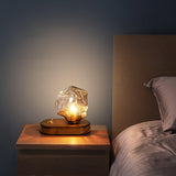 Bordlampe i isglas – moderne