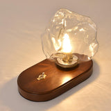 Bordlampe i isglas – moderne