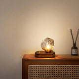Bordlampe i isglas – moderne