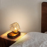 Bordlampe i isglas – moderne