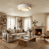 Loftlampe i cylinderform – moderne LED-plafond i hvid