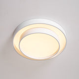 Loftlampe i cylinderform – moderne LED-plafond i hvid