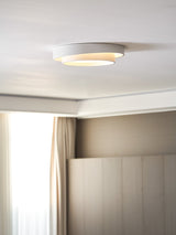 Loftlampe i cylinderform – moderne LED-plafond i hvid
