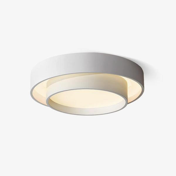 Loftlampe i cylinderform – moderne LED-plafond i hvid