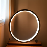 Bordlampe med rund form – minimalistisk dæmpbar bordbelysning