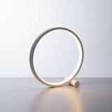Bordlampe med rund form – minimalistisk dæmpbar bordbelysning