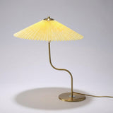 Bordlampe med parasolform – USB-drevet stemningslampe med touch