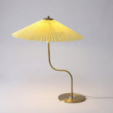 Bordlampe med parasolform – USB-drevet stemningslampe med touch