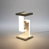Bordlampe med svæveeffekt – designlampe med trådløs opladning