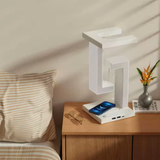 Bordlampe med svæveeffekt – designlampe med trådløs opladning