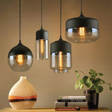 Pendellampe i glas & jern – Joar | Nordisk design