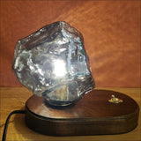 Bordlampe i isglas – moderne