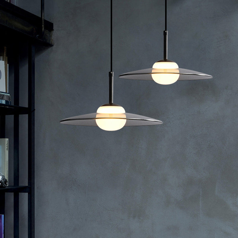 Glaspendel med blank finish – moderne hængelampe