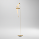 Bordlampe med origamiform – magnetisk LED-lampe i fugleform