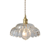 Pendel i glas – midcentury hængelampe