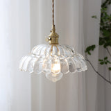 Pendel i glas – midcentury hængelampe