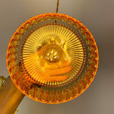 Pendel med glasskærm – vintage hængelampe