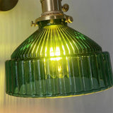 Pendel med glasskærm – vintage hængelampe