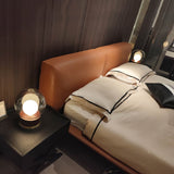 Bordlampe i glas – moderne rund