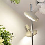 Gulvlampe i glas med to arme – vintage bauhaus standerlampe