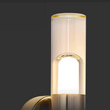 Moderne minimalistisk cylindervæglampe