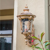 Retro midcentury væglampe i bronze